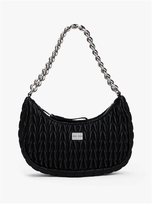 TJW ICONIC SHOULDER QUILTED TOMMY HILFIGER | AW0AW17302/BDS
